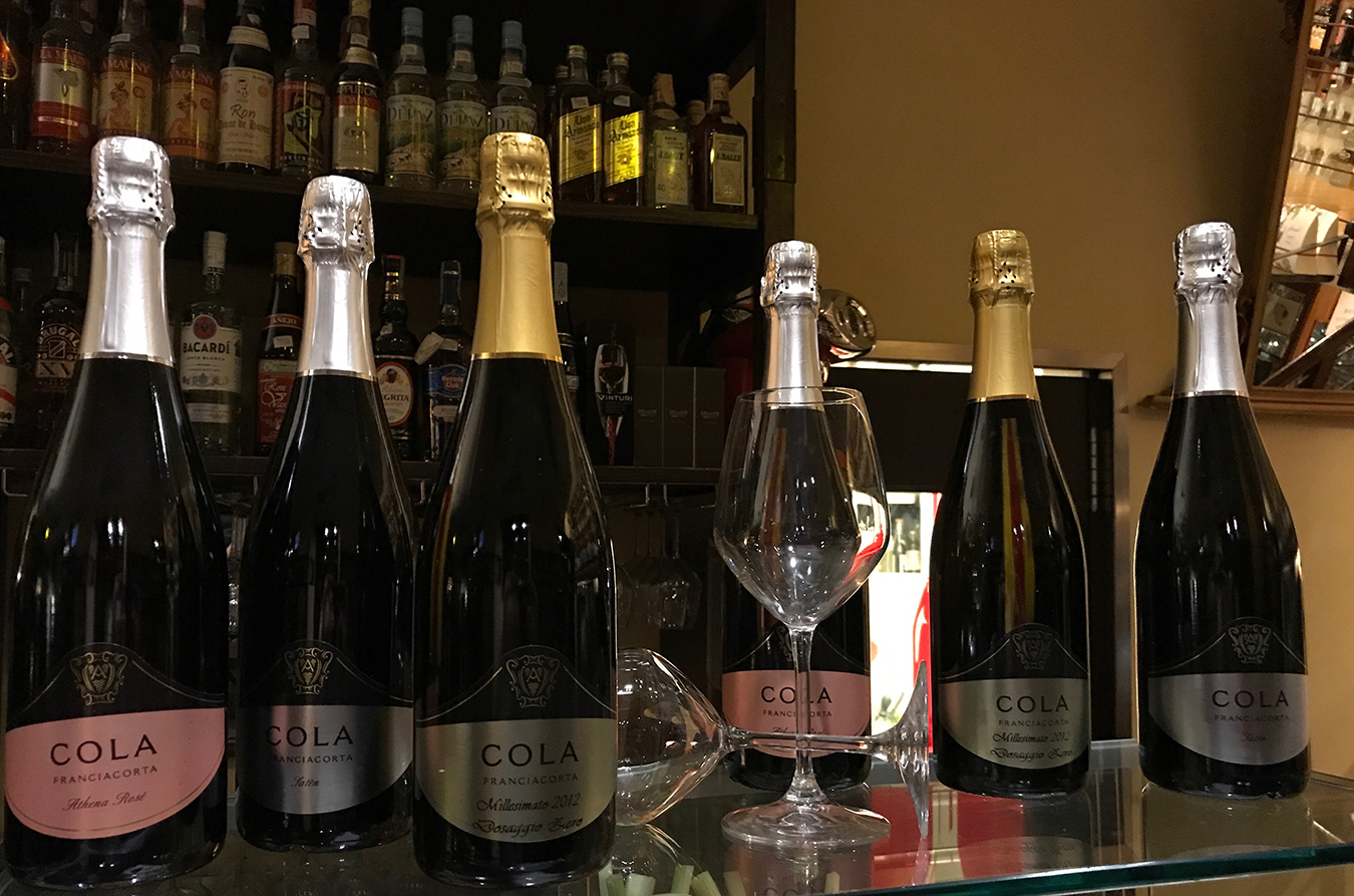 DEGUSTAZIONE FRANCIACORTA COLA